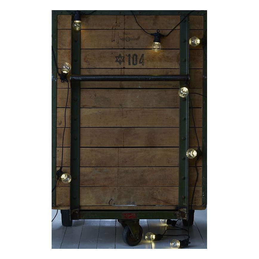 Markslöjd 703181 - LED Kerst lichtsnoer voor buiten DAKKE 10xLED/3,6W/230V IP44 750 cm