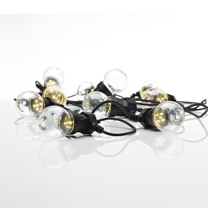 Markslöjd 703181 - LED Kerst lichtsnoer voor buiten DAKKE 10xLED/3,6W/230V IP44 750 cm