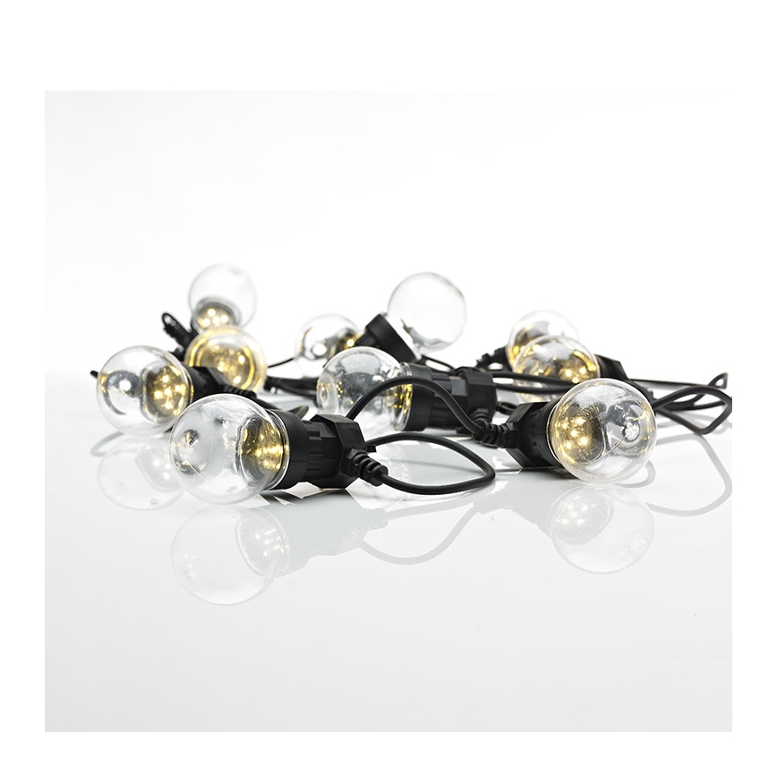 Markslöjd 703181 - LED Kerst lichtsnoer voor buiten DAKKE 10xLED/3,6W/230V IP44 750 cm