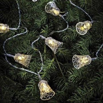 Markslöjd 703237 - LED kerstsnoer BELL 10xLED 2,1 m