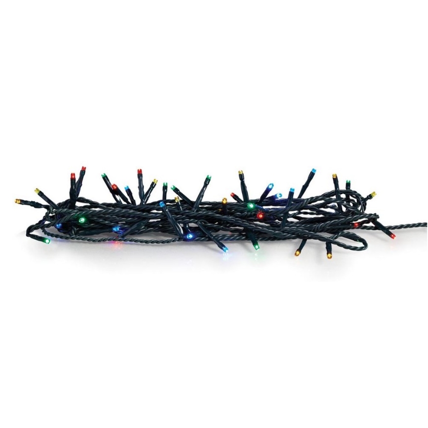 Markslöjd 703357 - Guirlande lumineuse LED d'extérieur SKEN, 120 LED, 17 m, IP44, multicolore