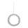 Markslöjd 703442 - LED Kerstversiering JULLE 30xLED/0,03W/3xAA zilver