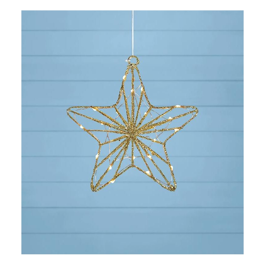 Markslöjd 703903 - LED Kerstversiering ELISE LED/0,6W/230V goud