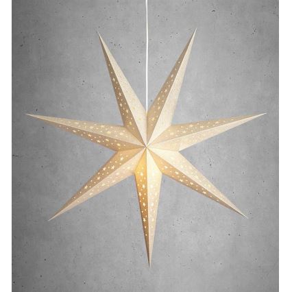 Markslöjd 704420 - Décoration de Noël SOLVALLA 1xE14/25W/230V or 75 cm