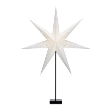 Markslöjd 704511 - Décoration de Noël SOLVALAA 1xE14/25W/230V blanc/bois