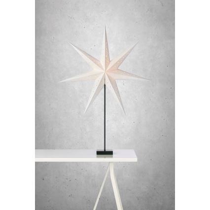 Markslöjd 704511 - Décoration de Noël SOLVALAA 1xE14/25W/230V blanc/bois