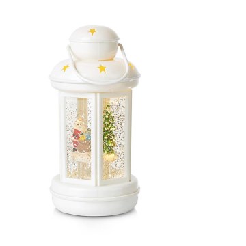 Markslöjd 704538 - Décoration de Noël COSY 2xLED/0,12W/3xAAA lanterne blanc