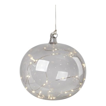 Markslöjd 704863 - Décoration de Noël LED LINA 20xLED/0.6W/4.5V gris