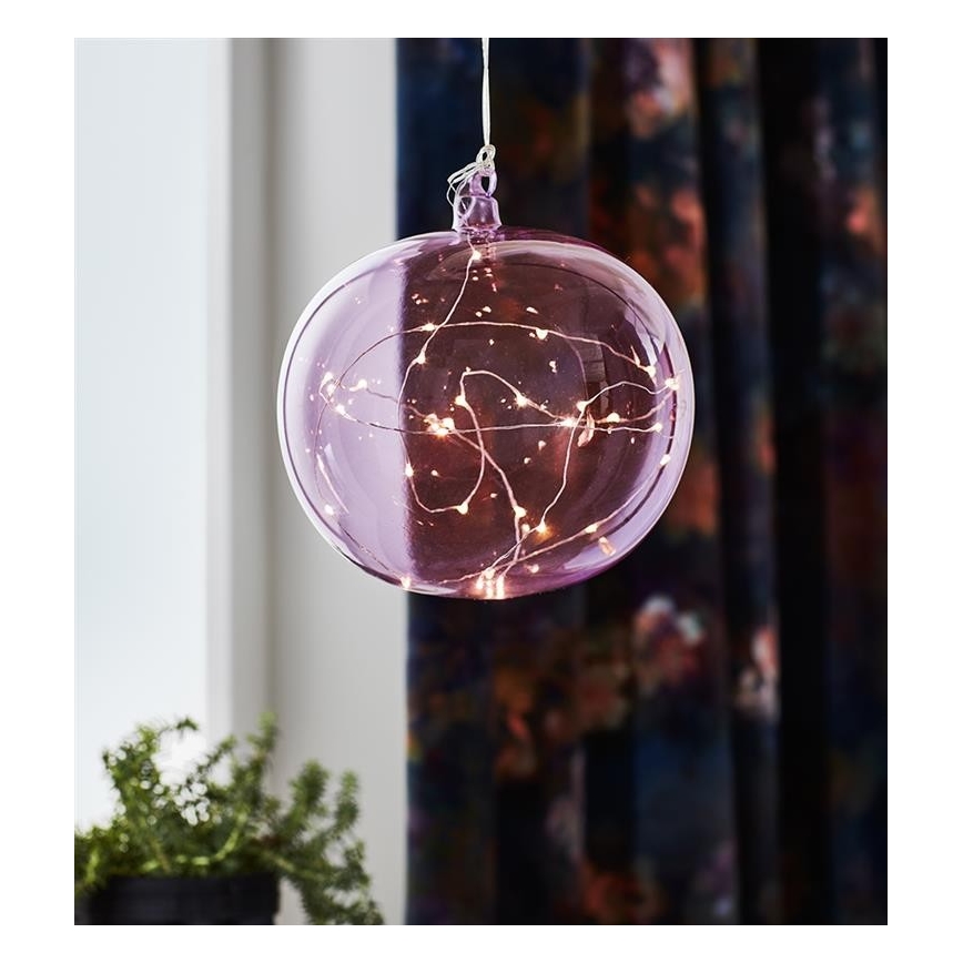 Markslöjd 704863 - Décoration de Noël LED LINA 20xLED/0.6W/4.5V gris