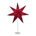 Markslöjd 704907 - Décoration de Noël CLARA 1xE14/25W/230V rouge