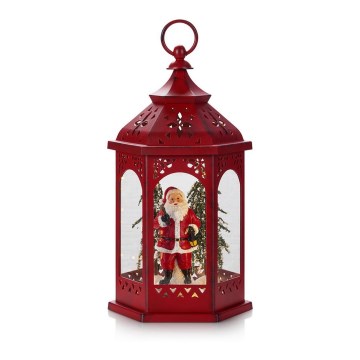 Markslöjd 704975 - Décoration de Noël LED ROLF LED/3xAA lanterne rouge