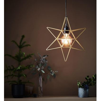 Markslöjd 705298 - Décoration de Noël CONTOUR 1xE27/40W/230V doré