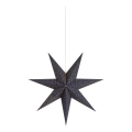 Markslöjd 705317 - Décoration de Noël BAROQUE 1xE14/25W/230V Ø 75 cm bleue