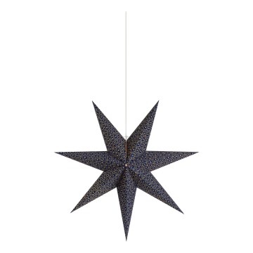 Markslöjd 705317 - Kerstdecoratie BAROQUE 1xE14/25W/230V Ø 75 cm blauw