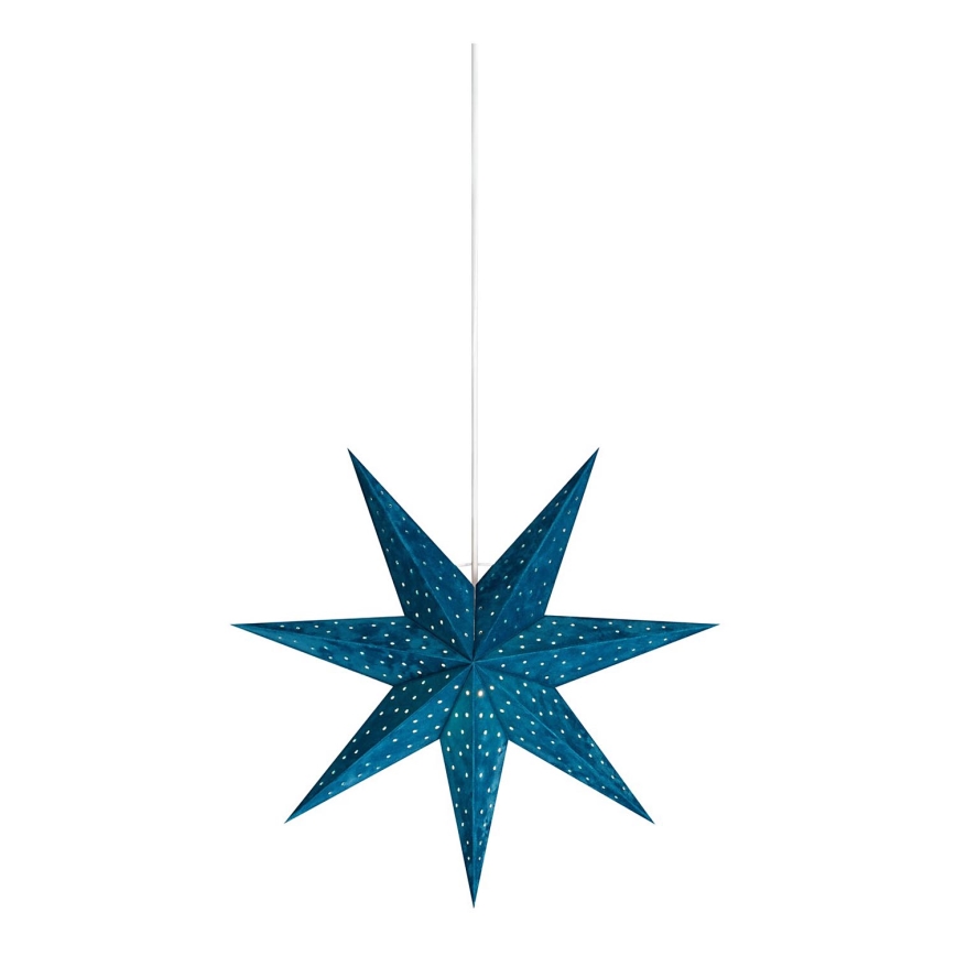 Markslöjd 705482 - Décoration de Noël VELOURS 1xE14/25W/230V bleu