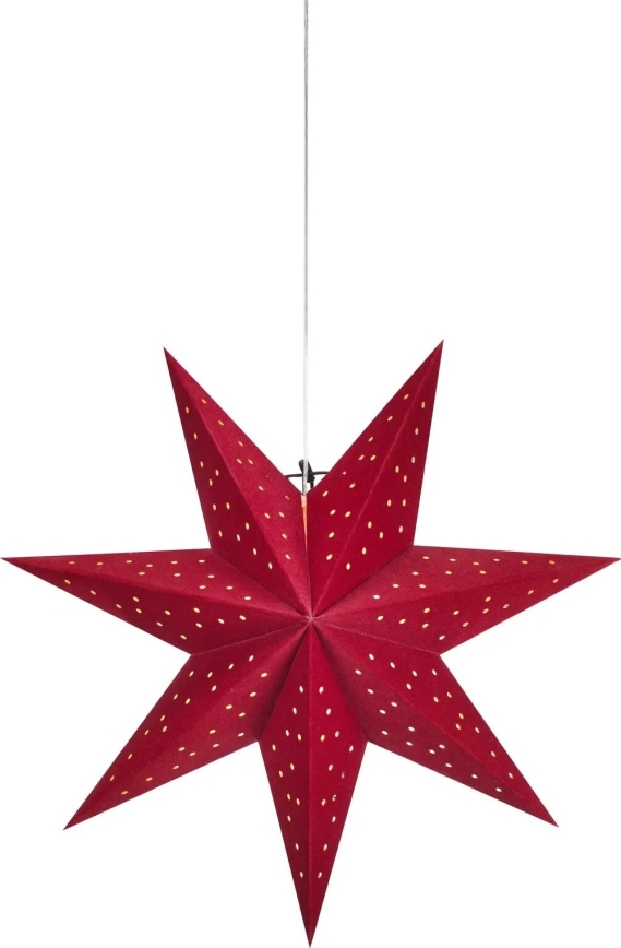 Markslöjd 705608 - Décoration de Noël LED BLINK LED/0,2 W/3xAA Ø 45 cm rouge