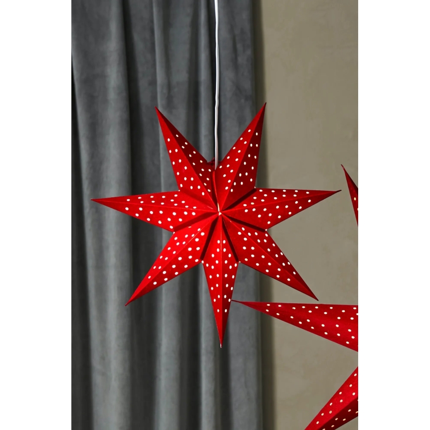 Markslöjd 705608 - Décoration de Noël LED BLINK LED/0,2 W/3xAA Ø 45 cm rouge
