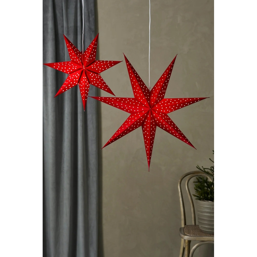 Markslöjd 705608 - LED kerstdecoratie BLINK LED/0,2W/3xAA Ø 45 cm rood