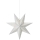 Markslöjd 705612 - BLANK Décoration de Noël LED, 0,2 W, 3x AA, Ø 45 cm, argentée