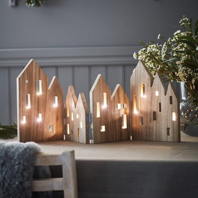 Markslöjd 705742 - Décoration de Noël VIEW LED/0,9W/3V bois
