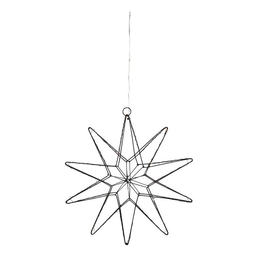 Markslöjd 705749 - LED Kerstdecoratie GLEAM LED/0,6W/3xAA zwart