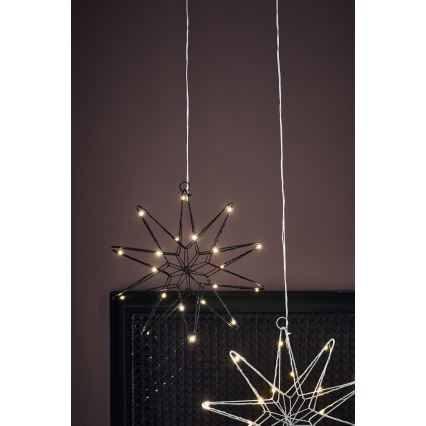 Markslöjd 705749 - LED Kerstdecoratie GLEAM LED/0,6W/3xAA zwart