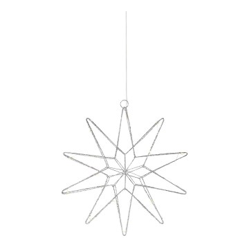 Markslöjd 705750 - Décoration de Noël LED GLEAM LED/0,6W/3xAA argent