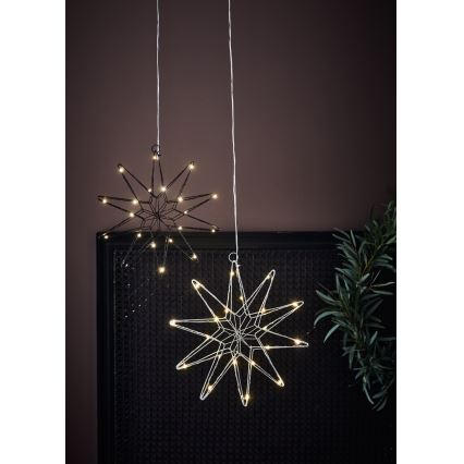 Markslöjd 705750 - Décoration de Noël LED GLEAM LED/0,6W/3xAA argent