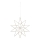 Markslöjd 705751 - Décoration de Noël LED GLEAM LED/0,6W/3xAA doré