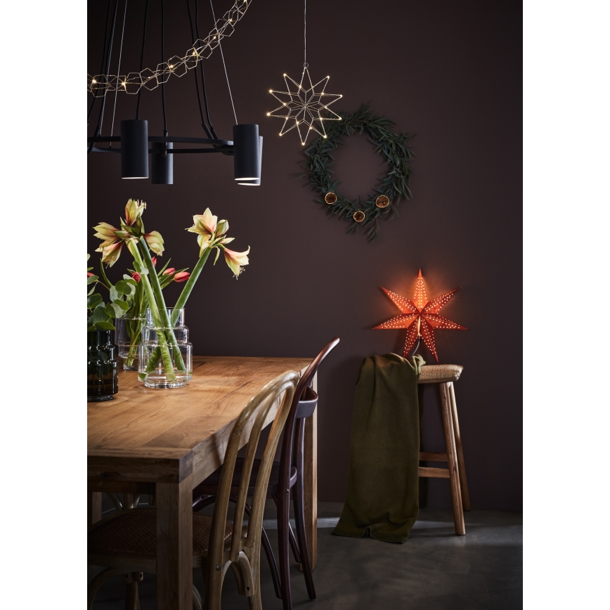 Markslöjd 705751 - Décoration de Noël LED GLEAM LED/0,6W/3xAA doré