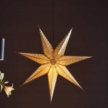 Markslöjd 705790 - Kerst Decoratie GLITTER 1xE14/25W/230V d. 75 cm goud