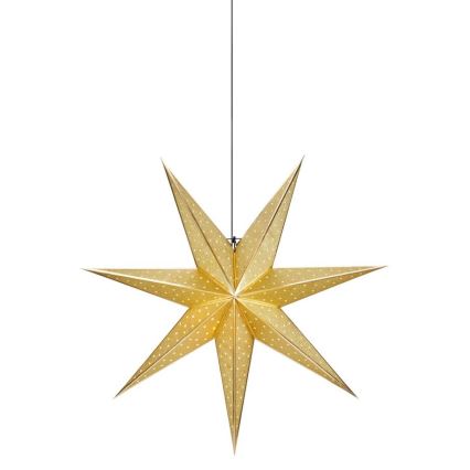 Markslöjd 705790 - Kerst Decoratie GLITTER 1xE14/25W/230V d. 75 cm goud