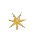 Markslöjd 705791 - Décoration de noël GLITTER 1xE14/25W/230V d. 45 cm doré
