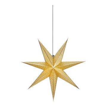 Markslöjd 705791 - Kerst Decoratie GLITTER 1xE14/25W/230V d. 45 cm goud