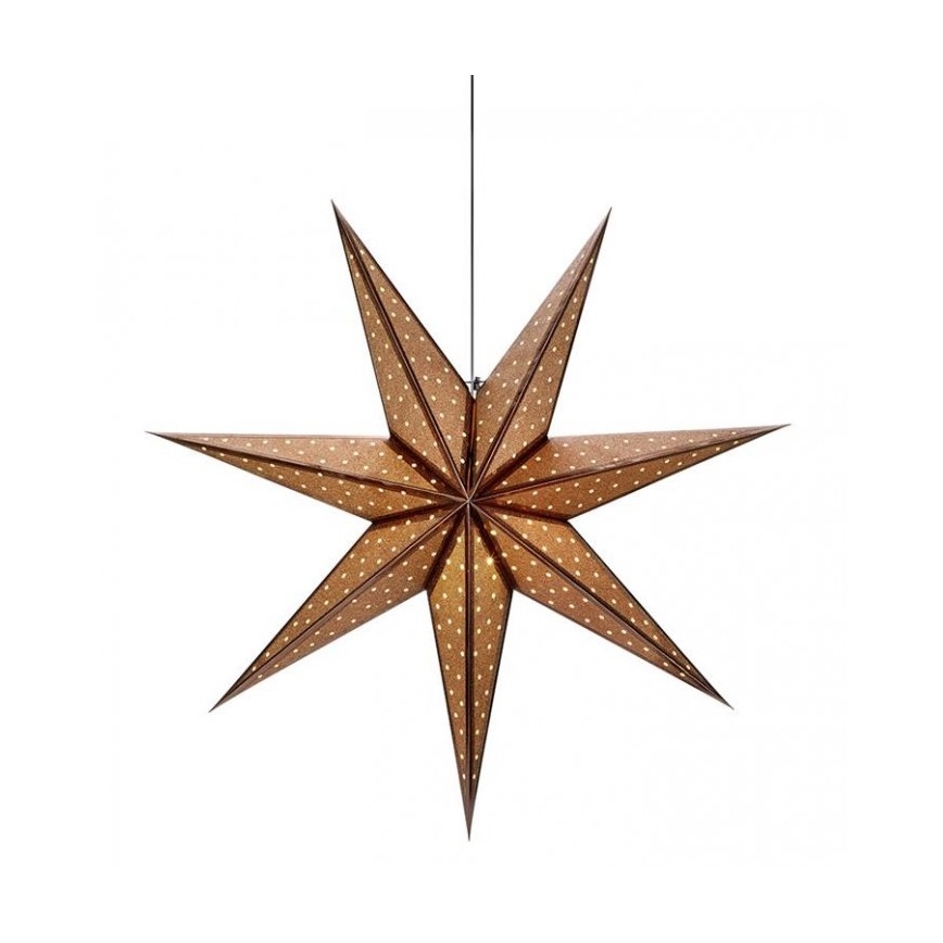 Markslöjd 705792 - Décoration de noël GLITTER 1xE14/25W/230V d. 75 cm bronze