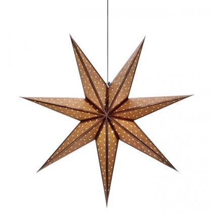 Markslöjd 705793 - Décoration de noël GLITTER 1xE14/25W/230V d. 45 cm bronze