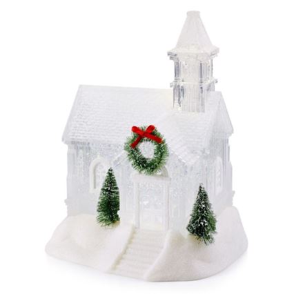 Markslöjd 705820 - Décoration de Noël LED CHAPELLE LED/0,9W/3xAA chapelle