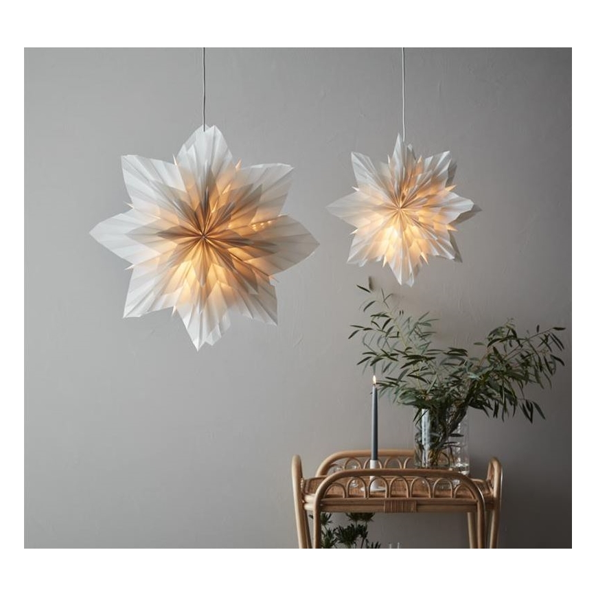 Markslöjd 705835 - Kerstversiering NEELA 1xE14/25W/230V diameter 60 cm grijs