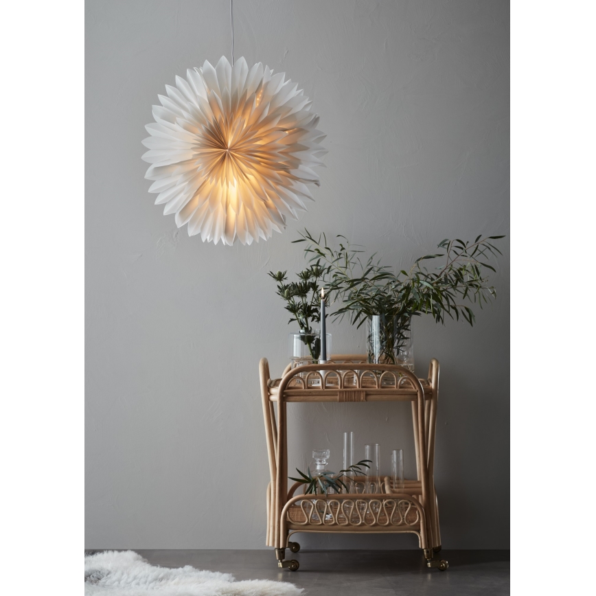 Markslöjd 705841 - Décoration de Noël SOLINA 1xE14/25W/230V d. 60 cm blanc