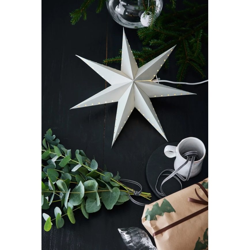 Markslöjd 705929 - Décoration de Noël LIVELY 1xE14/6W/230V Ø 45 cm gris