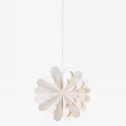 Markslöjd 705944 - Décoration de noël MARAVILLA 1xE14/25W/230V d. 45 cm blanc