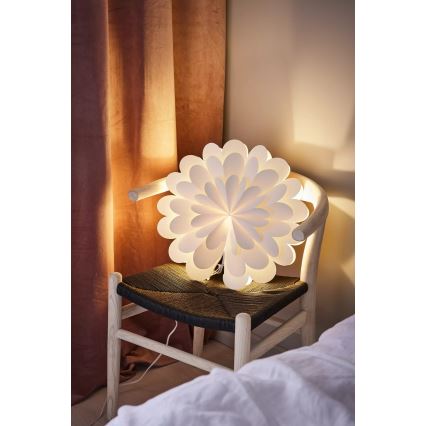 Markslöjd 705944 - Décoration de noël MARAVILLA 1xE14/25W/230V d. 45 cm blanc