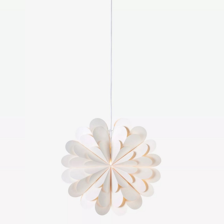 Markslöjd 705944 - Kerst Decoratie MARAVILLA 1xE14/25W/230V d. 45 cm wit