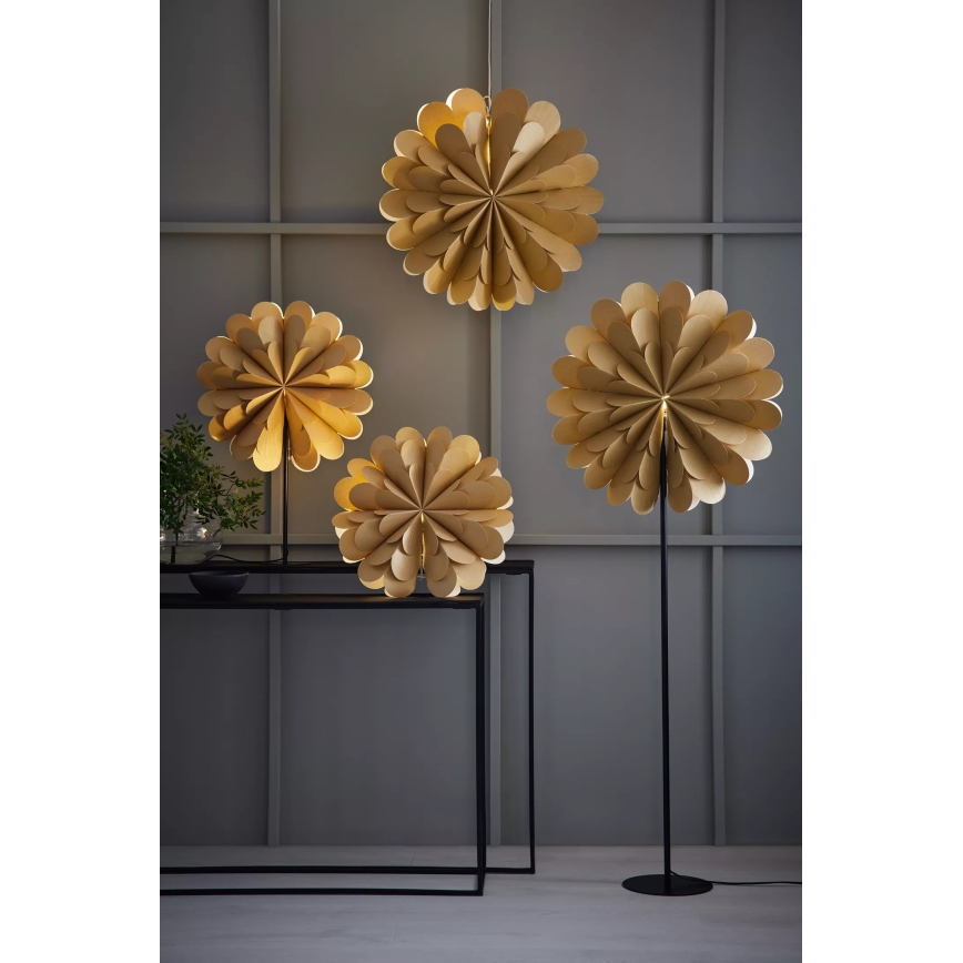Markslöjd 705950 - Décoration de noël MARAVILLA 1xE14/25W/230V 68 cm doré/noir