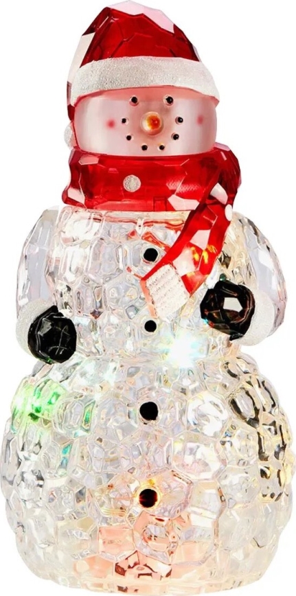 Markslöjd 706045 - LED kerstdecoratie HENRY LED/0,06W/3xAAA sneeuwman