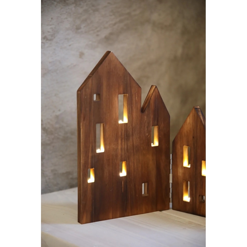 Markslöjd 706212 - LED Kerstdecoratie VIEW LED/0,9W/230V den/bruin