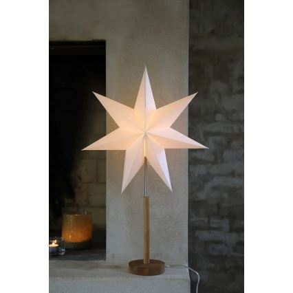 Markslöjd 706213 - Décoration de Noël SPERANZA 1x E14/6W/230V Ø 45 cm pin/crème