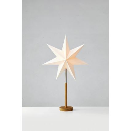Markslöjd 706213 - Décoration de Noël SPERANZA 1x E14/6W/230V Ø 45 cm pin/crème