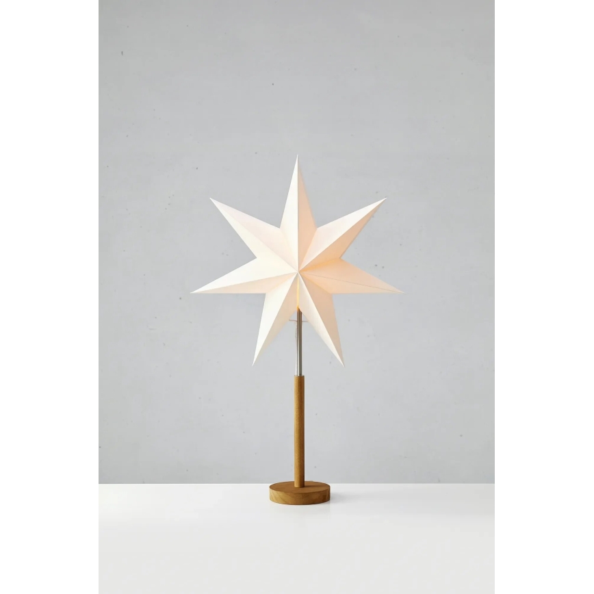 Markslöjd 706213 - Décoration de Noël SPERANZA 1x E14/6W/230V Ø 45 cm pin/crème