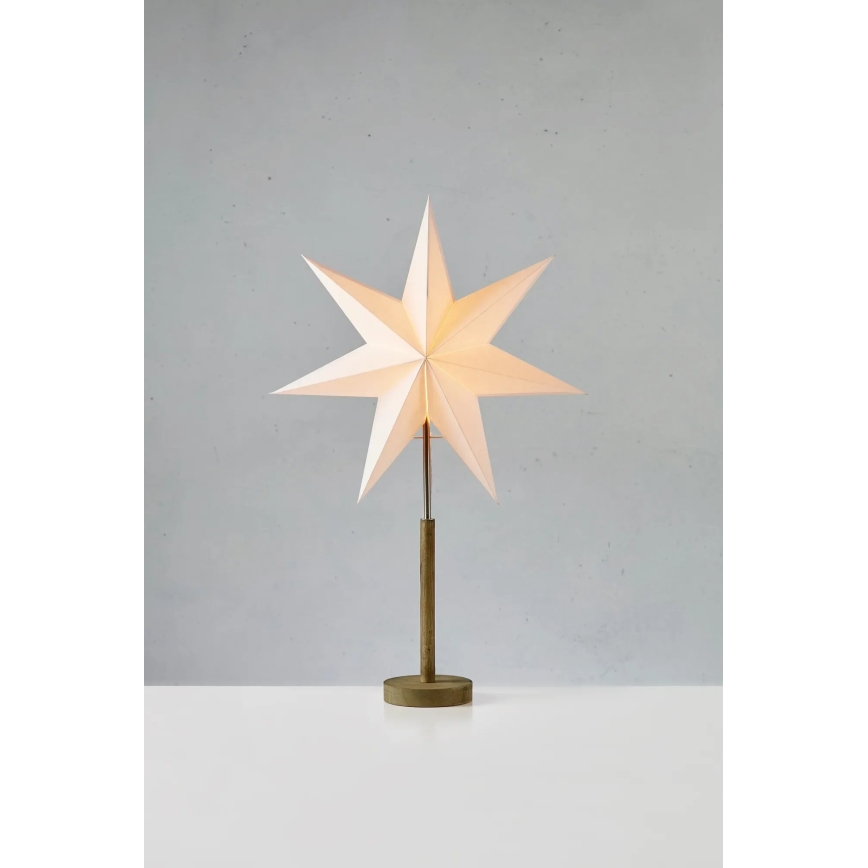Markslöjd 706214 - Décoration de Noël SPERANZA 1xE14/6W/230V Ø 45 cm pin/crème